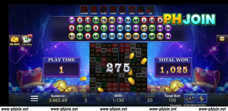Game Features of Super Bingo at PHJOIN