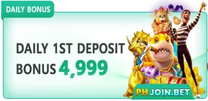 DAILY FIRST DEPOSIT BONUS
