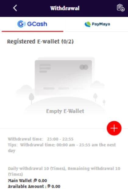 PHJOIN Withdrawal