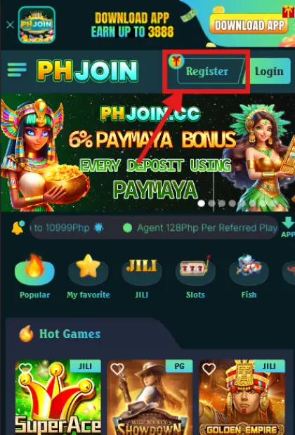 PHJOIN Register